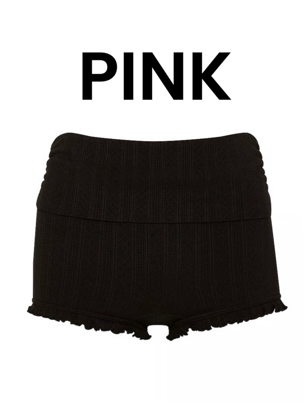 PINK Anywear Fold Over Shorts